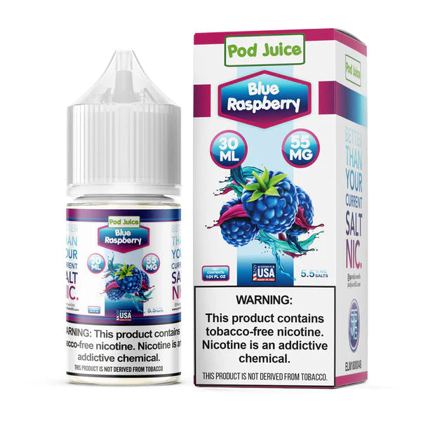 Pod Juice  Salts  -  Blue Raspberry