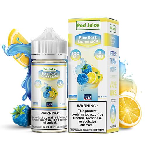 Pod Juice-  Blue Razz Lemonade