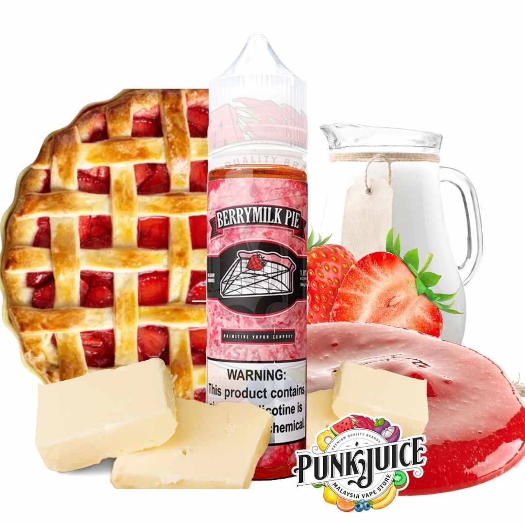 Primative Berrymilk Pie