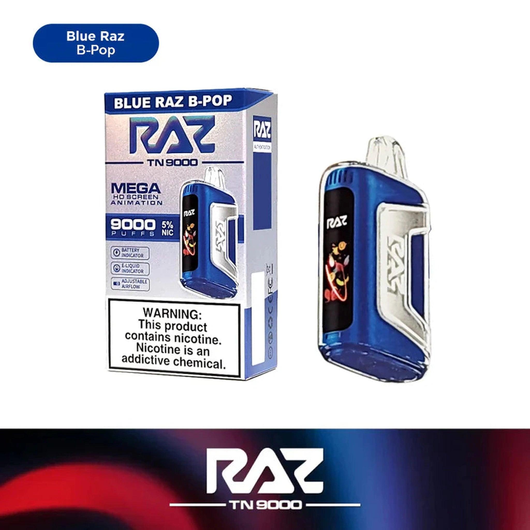 Raz 9000 - Blue raz B pop - TK PLUS