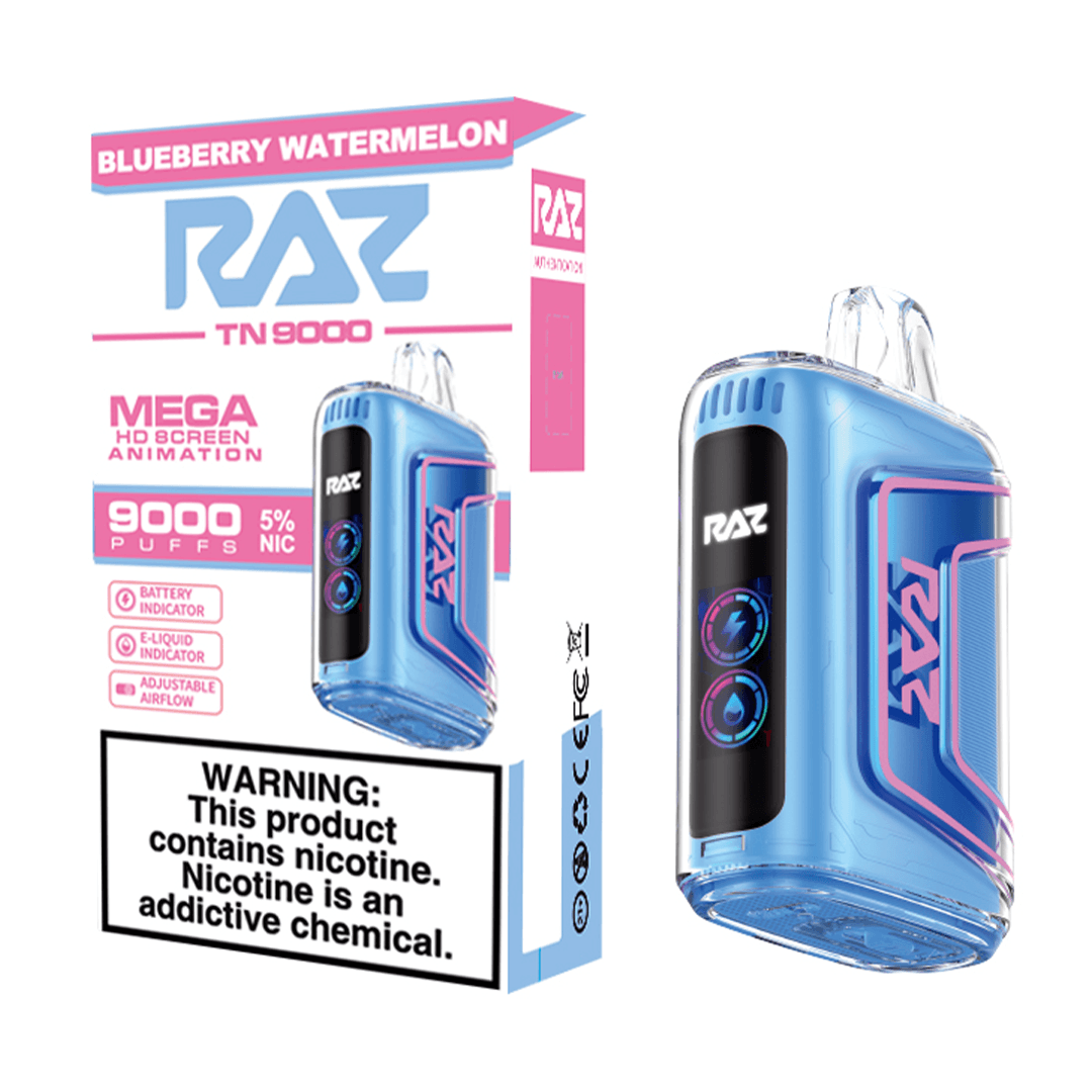 Raz 9000 - Blueberry Watermelon - TK PLUS