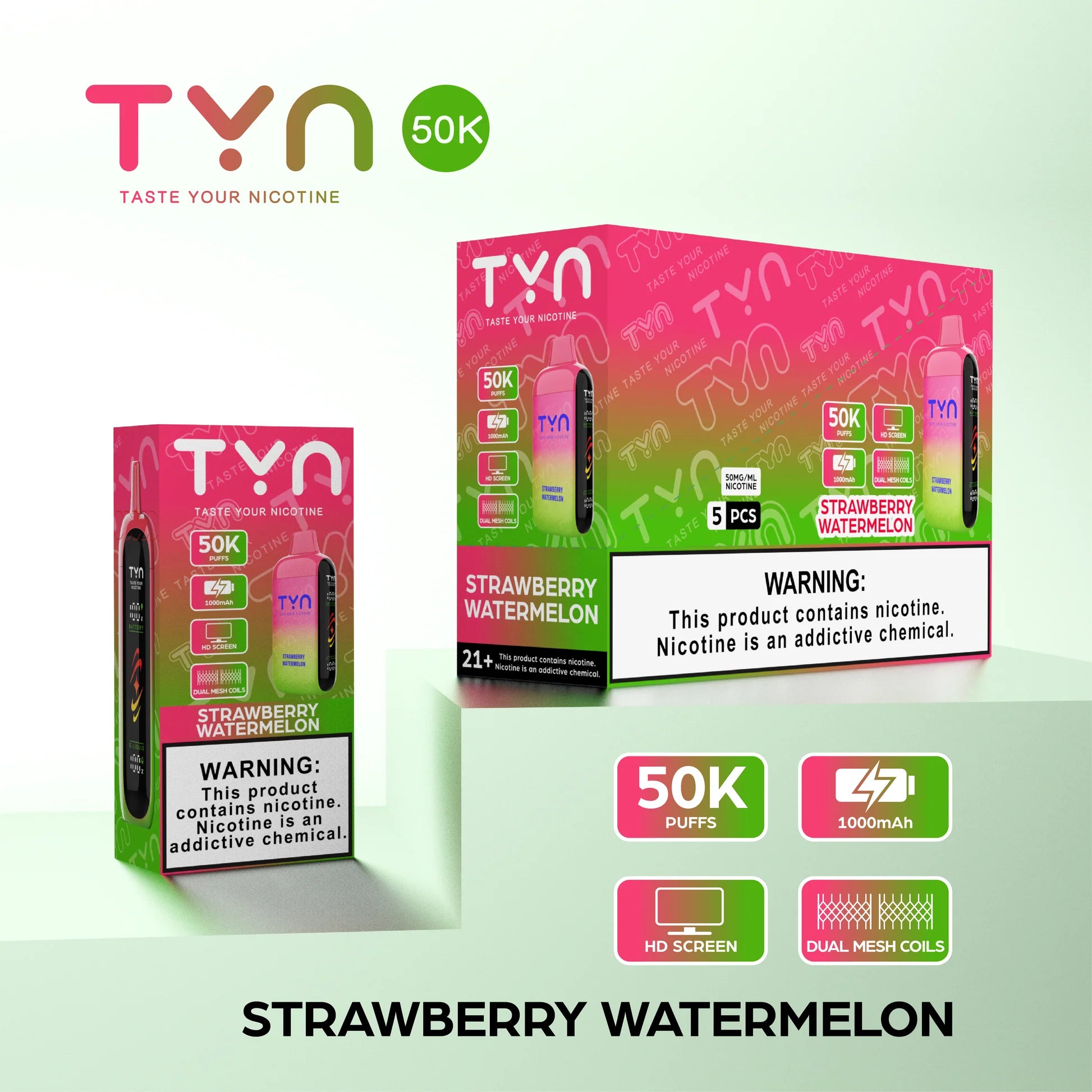 Tyn 50k Strawberry Watermelon