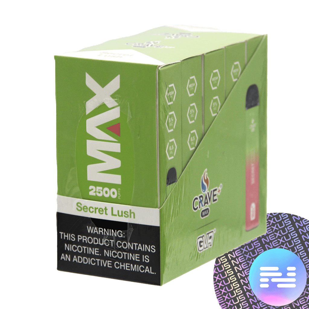 Crave Max 2500  secret Lush