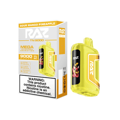 Raz 9000 - Sour Mango Pineapple - TK PLUS