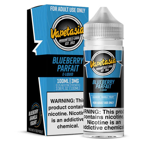 VAPETASIA Blueberry Partfait