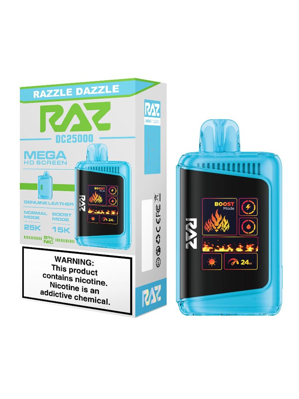 Raz DC25000 Disposable  Razzle Dazzle