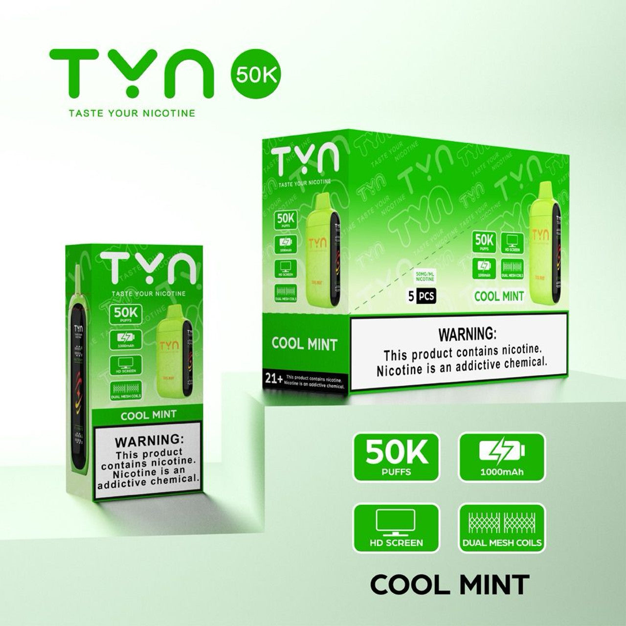 Tyn 50k Cool Mint