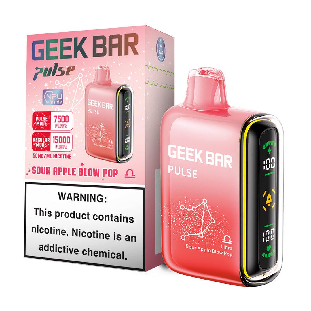 Geek Bar Pulse 15000 -  Sour Apple Blow Pop