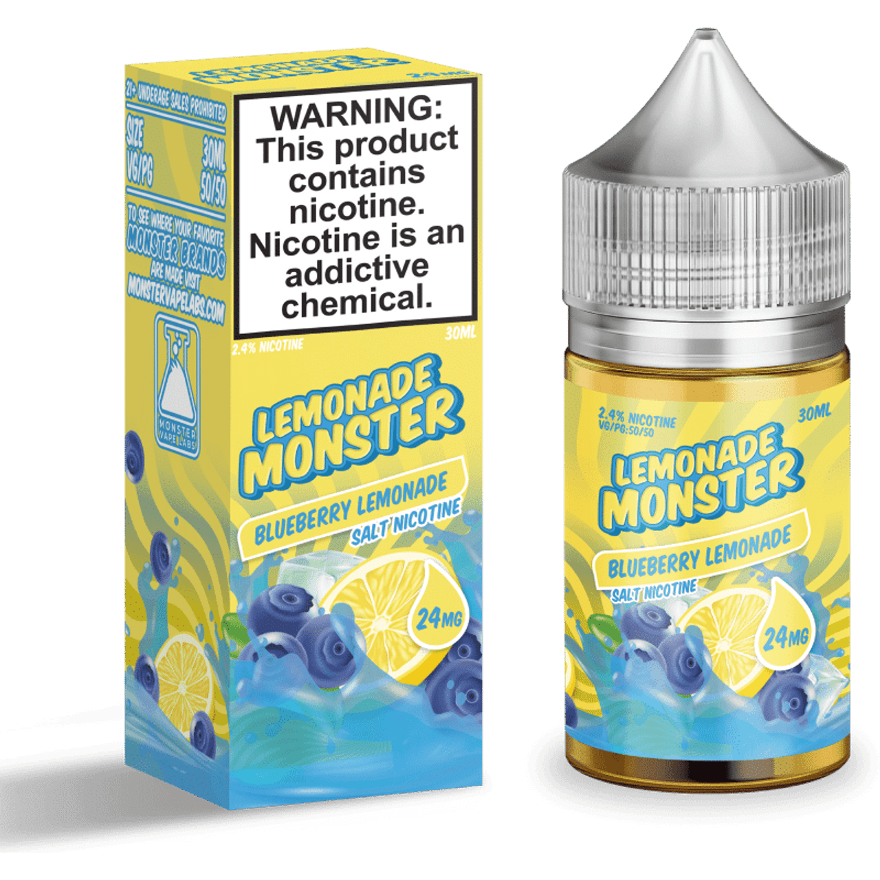 Lemonade Monster Salt Blueberry Lemonade