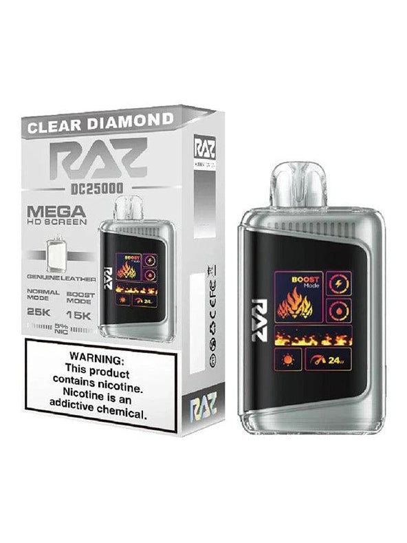 Raz DC25000 Disposable  Clear Diamond