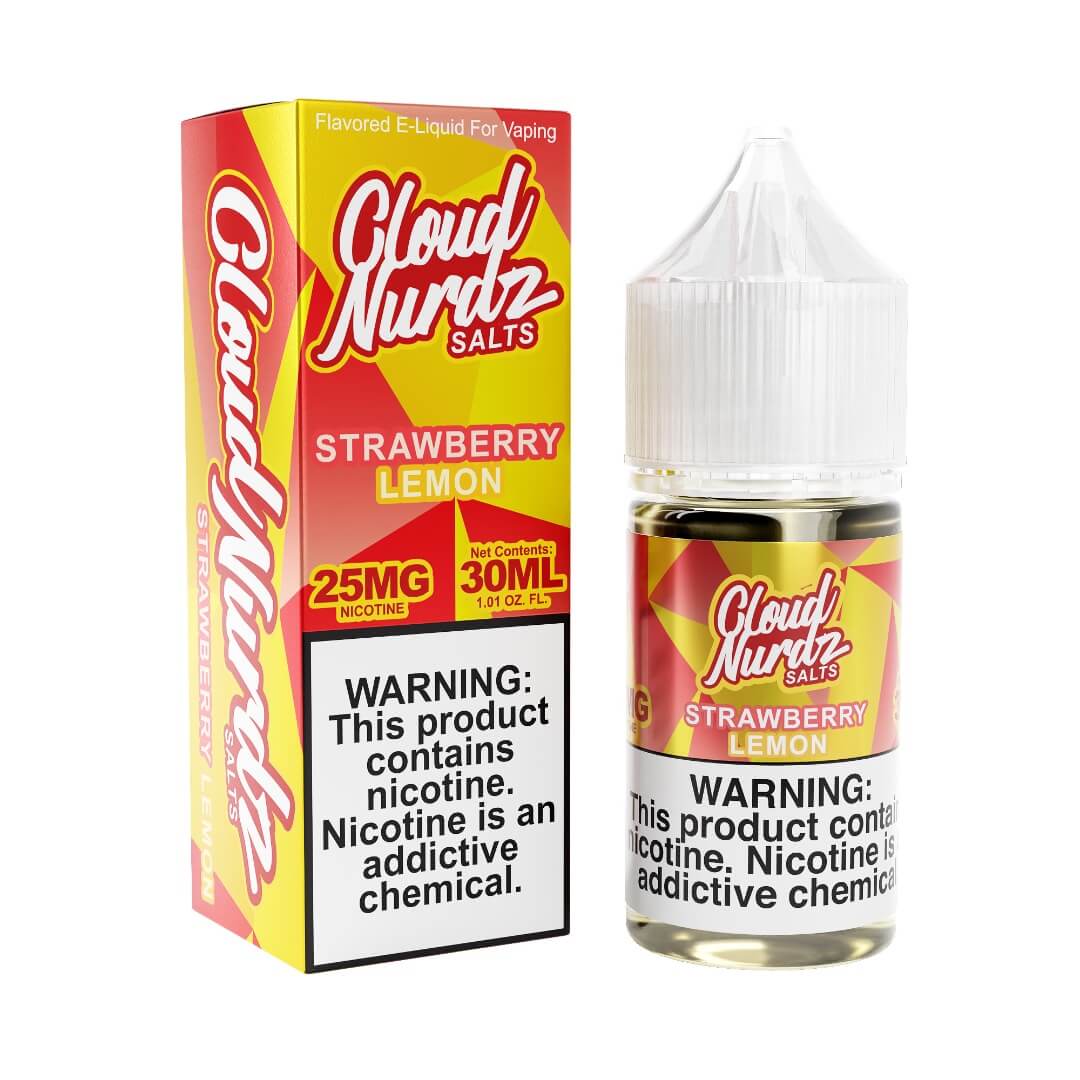 Cloud Nurdz Salt Strawberry Lemon