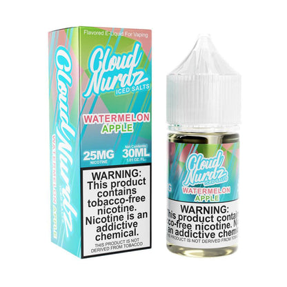 Cloud Nurdz Iced Salt Watermelon Apple