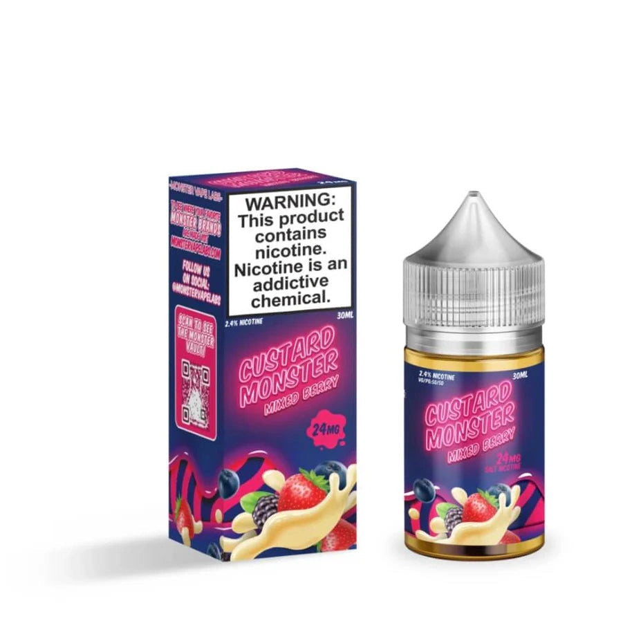 Custard Monster Salt Mixed Berry