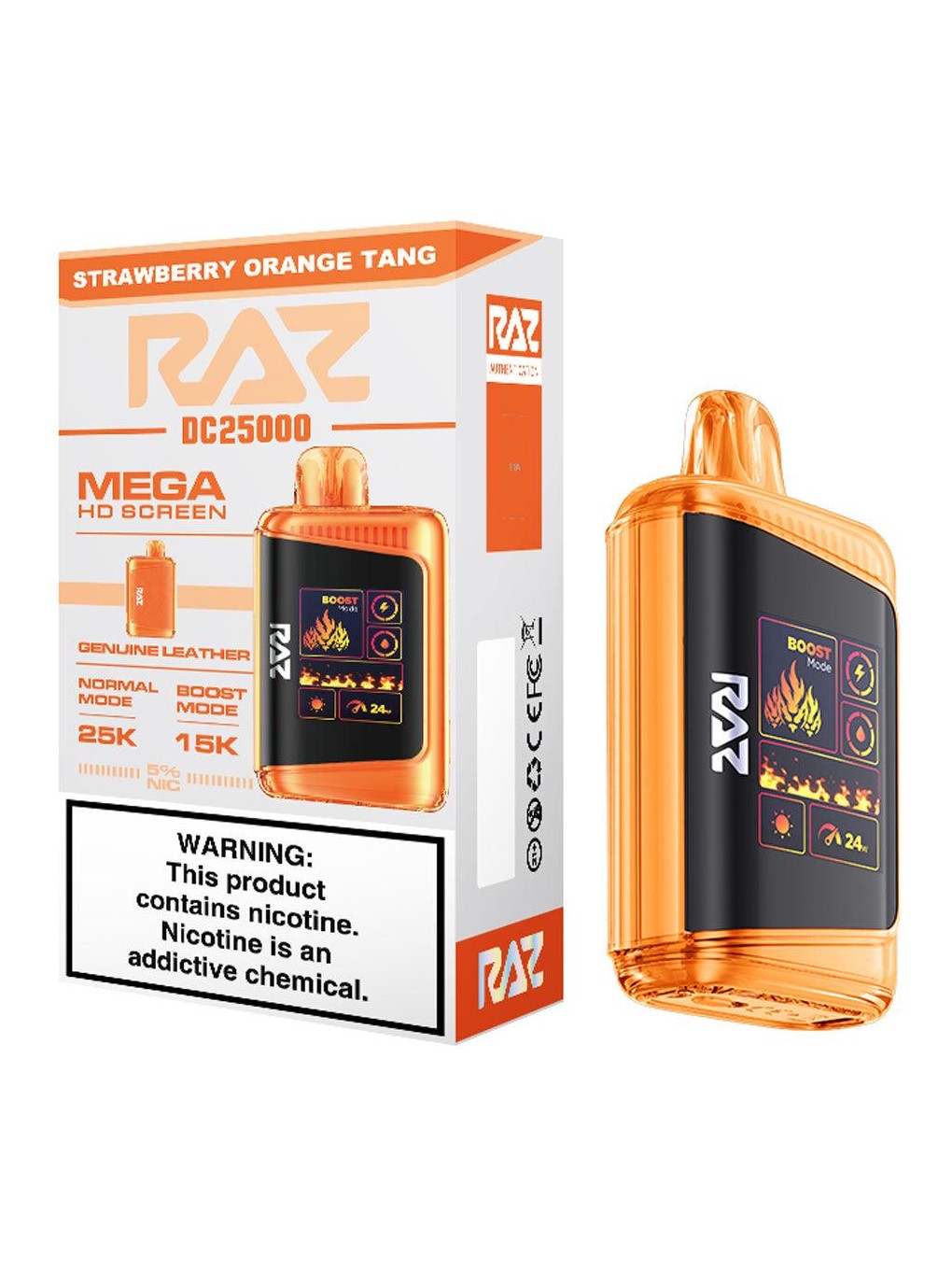 Raz DC25000  Strawberry Orange Tang