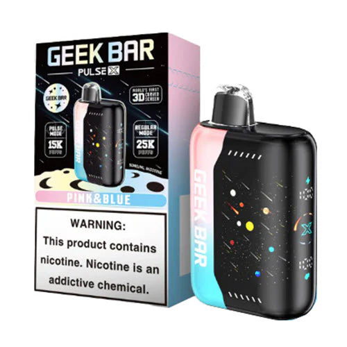 Geek Bar Pulse x 25k  Pink & Blue