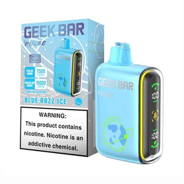 Geek Bar Pulse 15k Blue Razz Ice