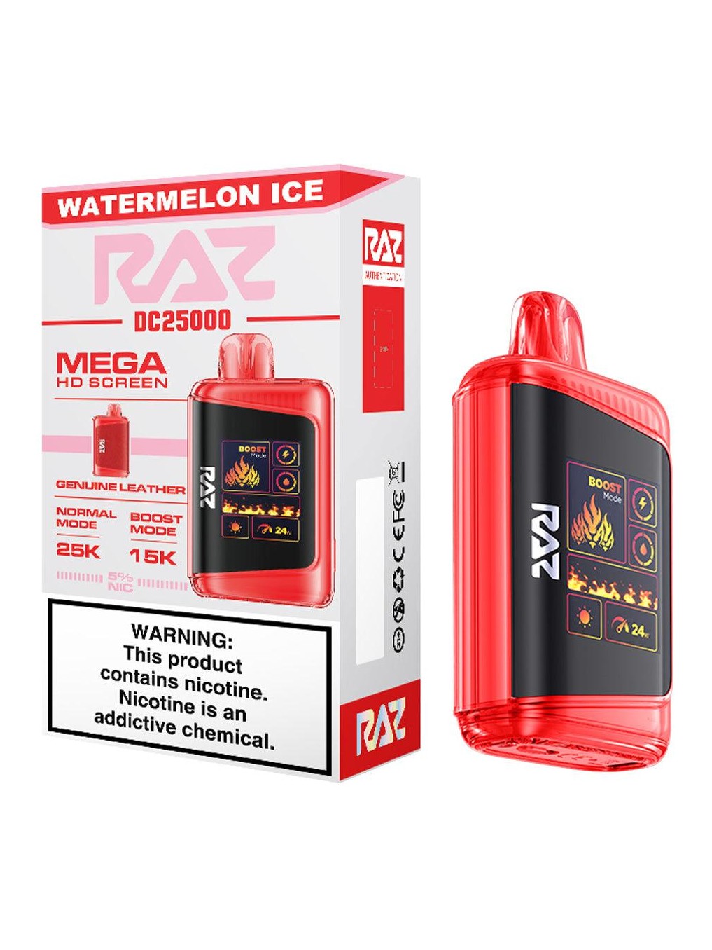 Raz DC25000  Watermelon Ice