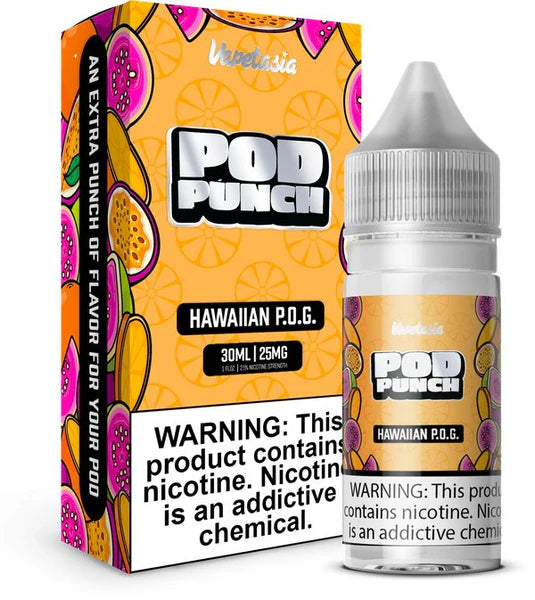 Vapetasia Salts Pod Punch Hawaiian POG