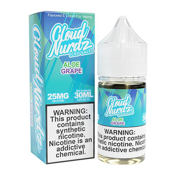 Cloud Nurdz Iced Salt Aloe Grape