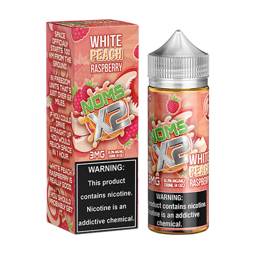 Noms x2 White Peach Raspberry