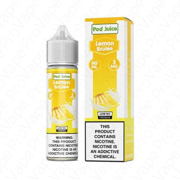 Pod Juice Lemon Brulee