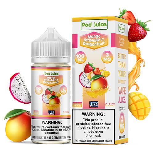 Pod Juice- Mango Strawberry Dragonfruit