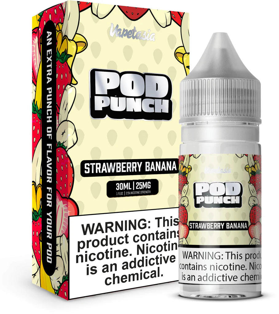 Vapetasia Salts Pod Punch Strawberry Banana