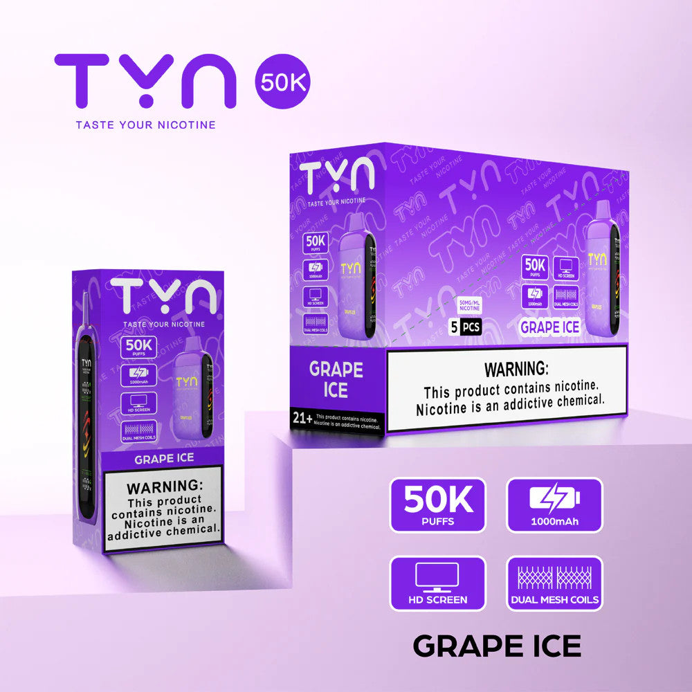 Tyn 50k Grape Ice
