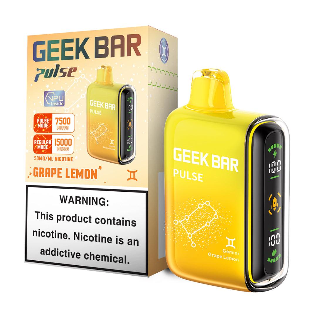 Geek Bar Pulse 15000 -  Grape Lemon