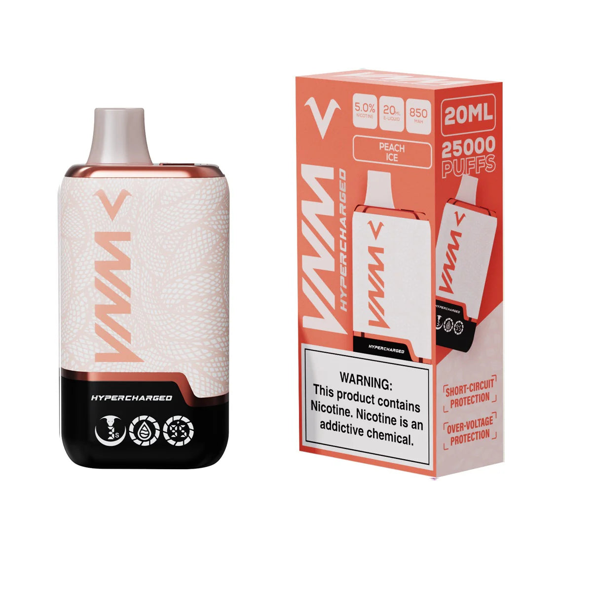 VNM 25k Hypercharged Peach Ice